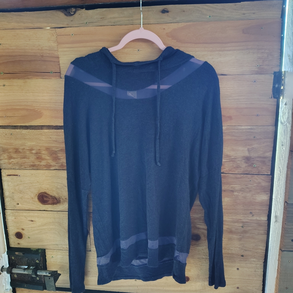 Balance Collection Navy Blue Hooded Sweatshirt ATHLETICA, COLLEIGATE, MESH &HOOD